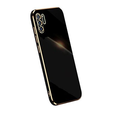 Sunswim Compatible with Galaxy Note 10 Plus Case Cover Cute Full Camera Lens Protection Electroplate Shockproof Bumper TPU Protective Phone Cases for Samsung Galaxy Note 10 Plus 5G 68Black