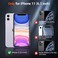 SUPFINE Magnetic for iPhone 11 Phone Case Compatible with MagSafe Military Grade Drop Protection Slim Translucent Matte Shockproof with AntiFingerprint Phone CaseGray