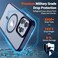 SUPFINE Magnetic for iPhone 13 Pro Case Compatible with MagSafe Military Grade Drop Protection Slim Translucent Matte Shockproof with AntiFingerprint Phone CaseNavy Blue