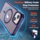 SUPFINE Magnetic for iPhone 14 Case iPhone 13 Case Compatible with MagSafe Military Grade Drop Protection Slim Translucent Matte Shockproof Phone CoverDark Purple