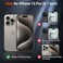 SUPFINE Magnetic for iPhone 15 Pro Case Compatible with MagSafe Military Grade Drop Protection Translucent Matte Shockproof with AntiFingerprint Phone CaseDeep Blue