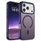 SUPFINE Magnetic for iPhone 17 Pro Case Compatible with MagSafeMilitary Grade Drop Protection Translucent Matte Shockproof with AntiFingerprint Phone CoverDark Purple