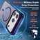 SUPFINE Magnetic for iPhone 17 Pro Case Compatible with MagSafeMilitary Grade Drop Protection Translucent Matte Shockproof with AntiFingerprint Phone CoverDark Purple