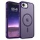 SUPFINE Magnetic for iPhone 17e CaseiPhone 16e Case Compatible with MagSafeMilitary Grade Drop Protection Translucent Matte Shockproof with AntiFingerprint Phone CaseDark Purple