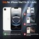 SUPFINE Magnetic for iPhone 17e CaseiPhone 16e Case Compatible with MagSafeMilitary Grade Drop Protection Translucent Matte Shockproof with AntiFingerprint Phone CaseDark Purple