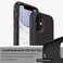 SURPHY Compatible with iPhone 11 Case 61 inch Thickening Design Liquid Silicone Phone Case with Microfiber Lining for iPhone 11 2019 Black