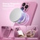 SuydanBox Magnetic for iPhone 14 Pro Max Case Compatible with MagSafe Full Camera ProtectionScreen Protector Silicone Shockproof Protective Phone Case for iPhone 14 Pro Max 67 Blackcurrant
