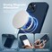 SuydanBox Magnetic for iPhone 15 Case Compatible with MagSafe Screen Protector Full Camera Protection Silicone Shockproof AntiScratch Protective Phone Case for iPhone 15 61 Cobalt Blue