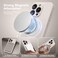 SuydanBox Magnetic for iPhone 16 Pro Max Case Compatible with MagSafe Full Camera ProtectionScreen Protector Silicone Shockproof Protective Phone Case for iPhone 16 Pro Max 69 Stone