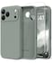 SuydanBox Magnetic for iPhone 17 Pro Case Compatible with MagSafe Full Camera ProtectionScreen Protector Silicone Shockproof Protective Phone Case for iPhone 17 Pro 63 Calke Green