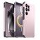 SuydanBox Magnetic for Samsung Galaxy S25 Ultra Case Compatible with MagSafe Privacy Screen Protector Slim Military Grade Protection Shockproof Phone Case for Galaxy S25 Ultra 68 Pink