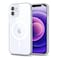 Svanove for iPhone 12 Mini Case Clear Compatible with Magsafe Silicone Transparent Thin Magnetic Mag Safe Case Cute Girly Aesthetic Trendy Slim Hard Rubber Camera Cover Protection Clear