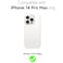 Svanove for iPhone 14 Pro Max Case Clear Compatible with Magsafe Silicone Bright Transparent Thin Magnetic Mag Safe Case Cute Girly Slim Hard Camera Cover Protection Fluorescent Neon Green Lime