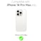 Svanove for iPhone 14 Pro Max Case Silicone Glossy Soft Rubber Gel Jelly Cute Protective Plastic Simple Plain Phone Case Cover for Women Girl Slim Thin Flexible TPU Lilac Purple Lavender
