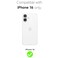 Svanove for iPhone 16 Case Silicone Glossy Soft Rubber Gel Jelly Cute Protective Plastic Simple Plain Phone Case Cover for Women Girl Slim Thin Flexible Shockproof TPU Light Blue