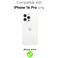 Svanove for iPhone 16 Pro Clear Case Rectangle Edge Transparent Aesthetic Trendy Girly Neon Bright Silicone Rubber Phone Case for Women Thin Slim TPU Bumper Protective Cover Neon Green