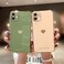 Teageo Compatible with iPhone 11 Case for Women Girl Cute Love Heart Luxury Bling Plating Soft Back Cover Full Camera Protection Bumper Silicone Shockproof Phone Case Light Green