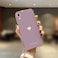Teageo Compatible with iPhone Xr Case for Women Girl Cute LoveHeart Luxury Bling Plating Soft Back Cover Raised Full Camera Protection Bumper Silicone Shockproof Phone Case for iPhone Xr Lavender