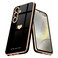 Teageo for Samsung Galaxy S25 Plus Case for Women Girl Cute LoveHeart Luxury Bling Soft Back Cover Full Camera Protection Silicone Shockproof Phone Case for Galaxy S25 Plus Black