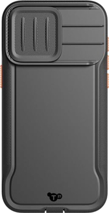 tech21 Tech21 Evo Max case for iPhone 15 Pro Max Compatible with MagSafe Impact Protection Case Lanyards Included Black