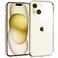 TENOC Phone Case Compatible with iPhone 15 Clear Case Shockproof Protective Bumper Slim Cover for 61 Inch