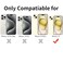 TENOC Phone Case Compatible with iPhone 15 Clear Case Shockproof Protective Bumper Slim Cover for 61 Inch