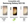 TENOC Phone Case for Samsung Galaxy S23 Clear Case Shockproof Protective Bumper Slim Cover