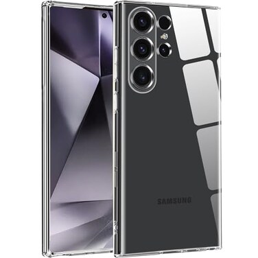 TENOC Phone Case for Samsung Galaxy S24 Ultra Clear Case Shockproof Protective Bumper Slim Cover