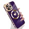 tharlet Magnetic for iPhone 15 Pro Max Case Cute Love Heart Luxury Plating