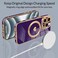 tharlet Magnetic for iPhone 16 Pro Max Case Cute Love Heart Luxury Plating