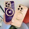 tharlet Magnetic for iPhone 16 Pro Max Case Cute Love Heart Luxury Plating