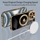 tharlet Magnetic for iPhone 16 Pro Max Case Cute Love Heart Luxury Plating