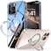 TORRAS 360 Spin Magnetic Stand Case for iPhone 16 Pro Max Case Fit for MagSafe 12FT Military Grade Protective Case for 16 Pro Max Phone Case with Kickstand Rotatable Ostand Spin Clear 69 inch