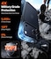TORRAS for iPhone 17 Pro Case Beyond MilitaryGrade Protection Camera Control Button DIY Buttons Translucent Matte Slim Thin Shockproof Hard Back AntiScratch Phone case for iPhone 17 Pro Black