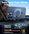 TORRAS Magnetic Shockproof for iPhone 16 Pro Max Case 4X MilitaryGrade Protection Compatible with MagSafe Translucent Case for iPhone 16 Pro Max AntiScratch Guardian 69
