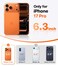 TORRAS Ostand Q3 Air for iPhone 17 Pro Case 63 with Stronger Magnetic Stand Fit for Magsafe Airbags Miltary ProtectionCamera Control Shockproof Stylish Case for iPhone 17 ProGlacier Sprint