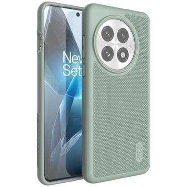 TUDIA MergeGrip for OnePlus 13 Case 5G 2025 Military Grade Drop Tested Dual Layer Shockproof Slim Heavy Duty Tough Cover Phone Cases Green Lily