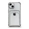 Tuokiou Compatible with iPhone 14 Case Clear Protective Card Slot Cases Slim Fit Drop Resistant Soft TPU Wallet Case with Bumper Cute Card Holder Pocket Cases for iPhone 14 61 Inch Black