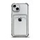 Tuokiou Compatible with iPhone 14 Case Clear Protective Card Slot Cases Slim Fit Drop Resistant Soft TPU Wallet Case with Bumper Cute Card Holder Pocket Cases for iPhone 14 61 Inch Black