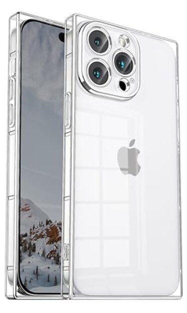 Tzomsze Case Compatible with iPhone 11 Pro Max Clear CaseCamera ProtectionReinforced Corners TPU Slim Shockproof Case Cover for Women Girls 67 inchTransparent