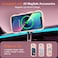 UEEBAI Magnetic for iPhone 15 Case Compatible with MagSafe 2025 Transparent Wave Frame Design Case Soft Edge Cover Cute Clear Matte Shockproof Protective Phone Cover Pink