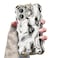 UEEBAI Ripple Case for iPhone 16 Plus Cute Silver Cover Wave Shape for iPhone Case Pretty Aesthetic 3D Phone Cover Water Ripple Shell 3D Chrome Design for Women and Girl Silver