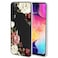 Ueokeird Case for Samsung Galaxy A70 Slim Shockproof Clear Soft Flexible TPU Back Floral Phone Protective Case Cover for Samsung Galaxy A70 2019 Blossom Flower
