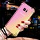 Ueokeird for Galaxy S7 Case Clear Cute Gradient S7 Phone Case Slim Anti Scratch Flexible TPU Cover Reinforced Corners Shockproof Protective Case for Samsung Galaxy S7 PinkGold