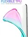 Ueokeird for Huawei Y9 Prime 2019Honor 9XP Smart Z STKLX1 Case Clear Cute Gradient Phone Case Slim Anti Scratch Flexible TPU Cover Shockproof Protective Case for Huawei Y9 Prime 2019 PinkGreen