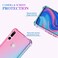 Ueokeird for Huawei Y9 Prime 2019Honor 9XP Smart Z STKLX1 Case Clear Cute Gradient Phone Case Slim Anti Scratch Flexible TPU Cover Shockproof Protective Case for Huawei Y9 Prime 2019 PinkGreen