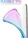 Ueokeird for Mate 20 XMate 20 X 5G Case EVRL29 EVRN29 Case Clear Cute Gradient Phone Case Slim Anti Scratch Flexible TPU Cover Shockproof Protective Case for Huawei Mate20 X PurpleBlue