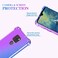 Ueokeird for Mate 20 XMate 20 X 5G Case EVRL29 EVRN29 Case Clear Cute Gradient Phone Case Slim Anti Scratch Flexible TPU Cover Shockproof Protective Case for Huawei Mate20 X PurpleBlue