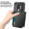 Vofolen Sliding Cover for Galaxy S9 Plus Case Wallet Credit Card Holder ID Slot Hidden Pocket Heavy Duty Protection Rugged Bumper Protective Hard Shell Armor Case for Samsung Galaxy S9 Plus Black