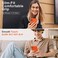Vooii Compatible with iPhone 11 Case Upgraded Liquid Silicone with Flat Edges Camera Protection Soft AntiScratch Microfiber Lining Phone Case for iPhone 11 61 inch Neon Orange